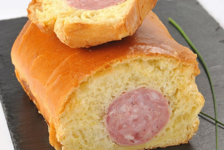saucisson brioché fait maison
