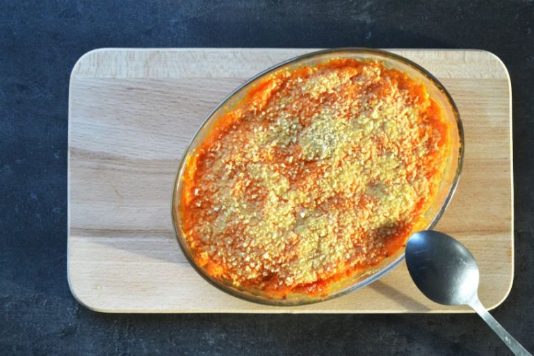 parmentier d'andouillette au potiron