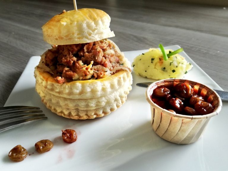 vol-au-vent à la saucisse Bobosse