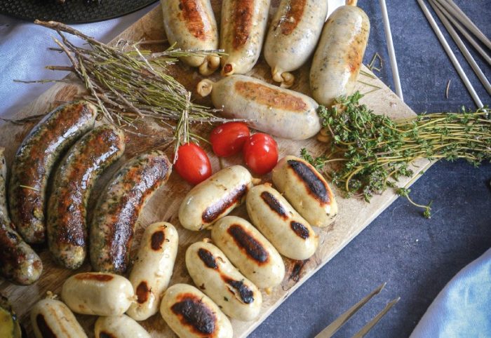 assortiment de saucisses "Saveurs du Sud"