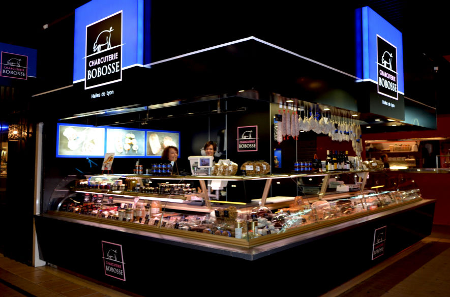 Nouvelle boutique Halles de Lyon Charcuterie Bobosse