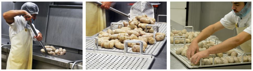 Fabrication de l'andouillette de veau Bobosse