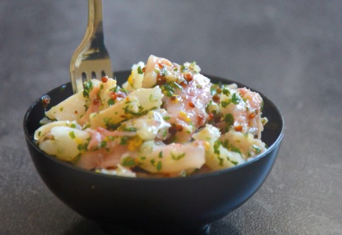 salade de pieds de veau