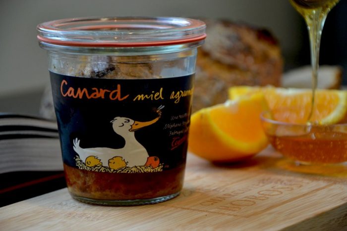 terrine "canard miel agrumes"