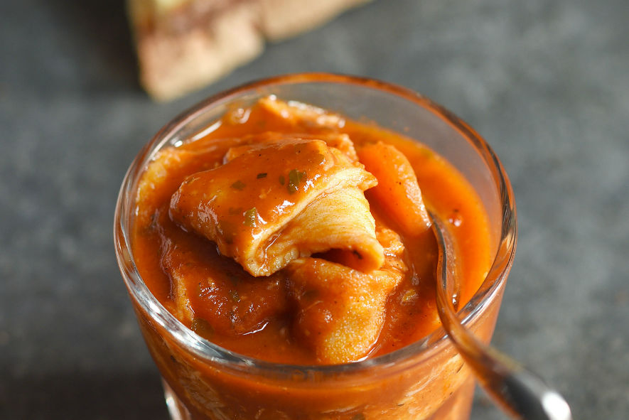 Tripes de veau à la tomate charcuterie bobosse