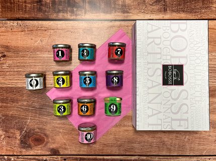 Coffret complet des 11 verrines Bobosse