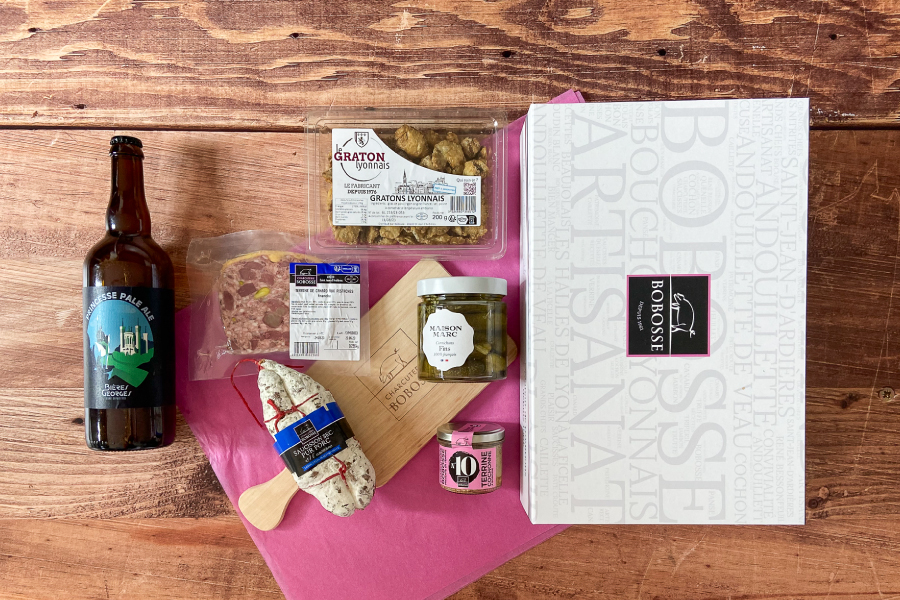 Un apéro du terroir dans un coffret élégant très gourmand!