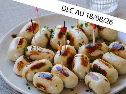 Mini boudin blanc citron romarin