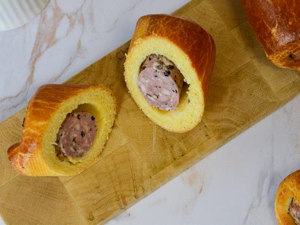 Brioche au saucisson individuelle