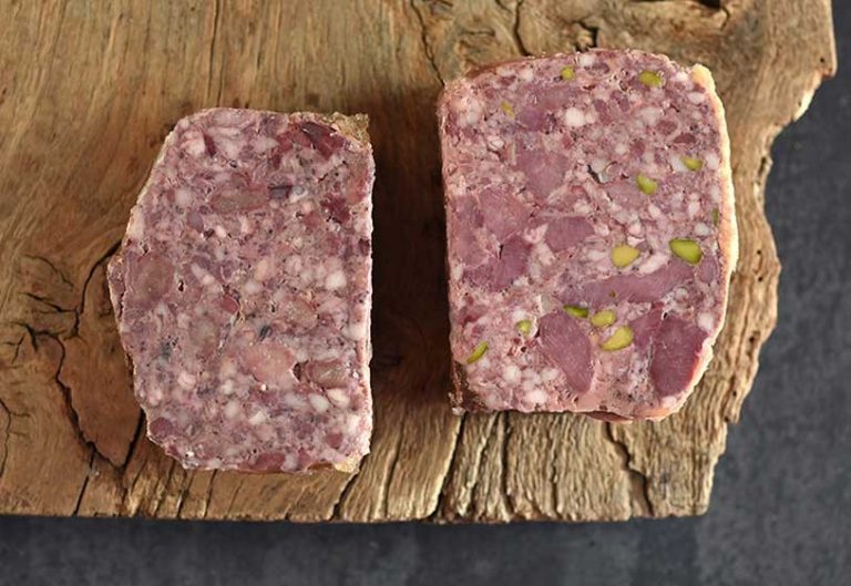 Terrine de canard aux pistaches Bobosse