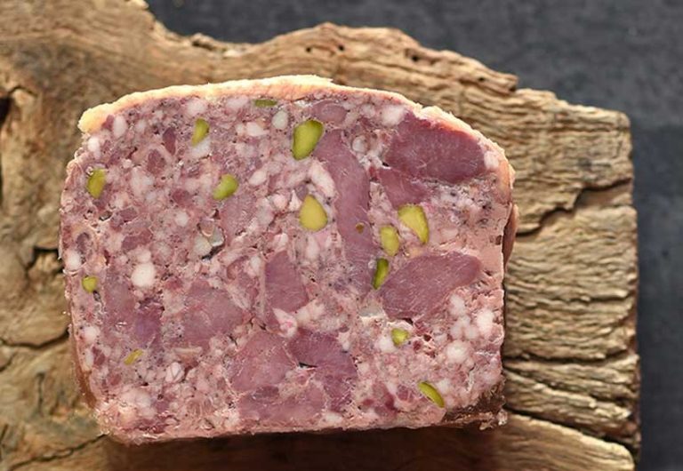 Terrine de canard aux pistaches Bobosse