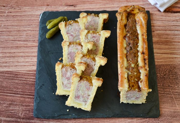 Pâté croûte cocktail à la châtaigne