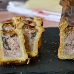 mini pâté croûte tranché
