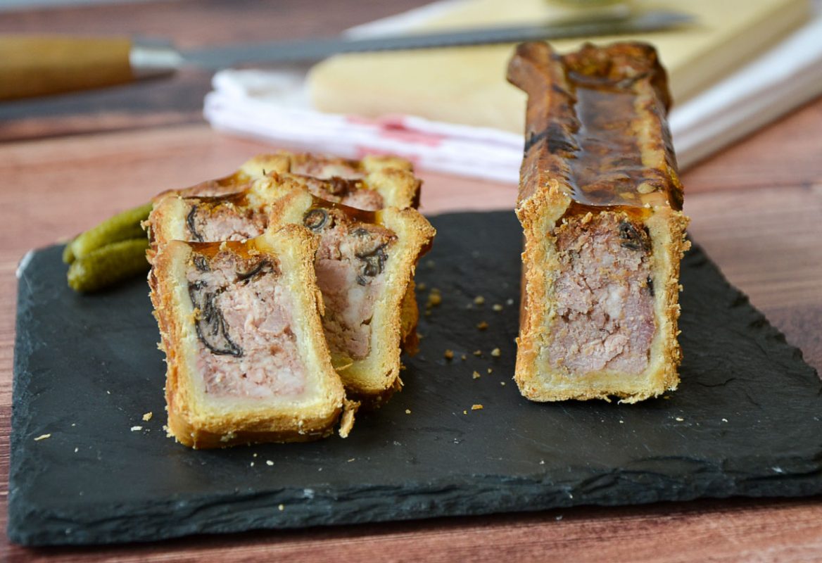 Mini pâté croûte pintade viognier morilles - Bobosse