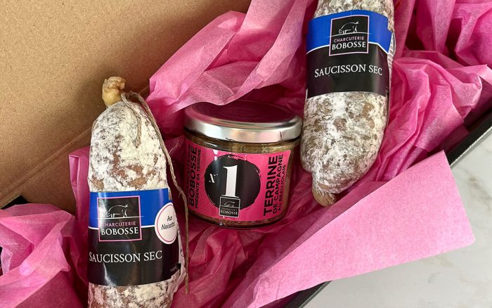saucissons secs et terrine Bobosse