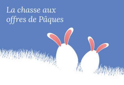 Jeu chasse aux offres de Pâques
