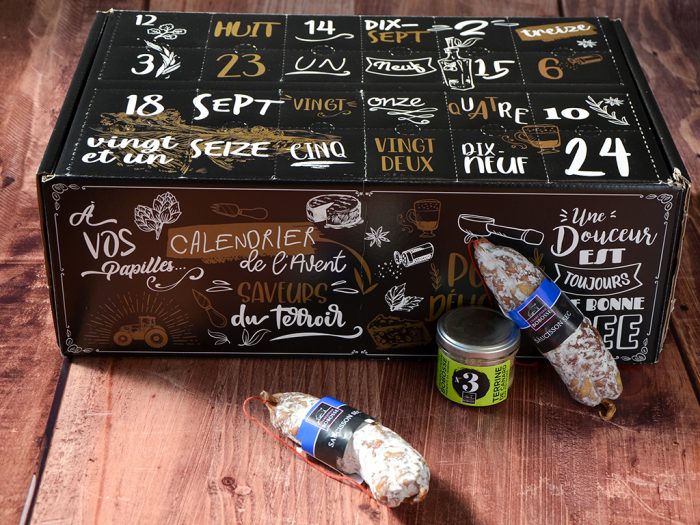 Calendrier de l'Avent 24 cases Bobosse