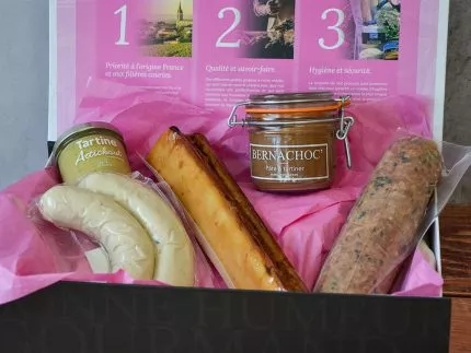 Coffret Bobosse et Bernachon Noël gourmand à Lyon