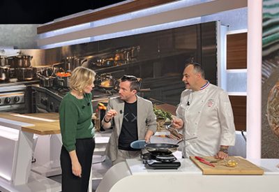 Andouillette Bobosse sur le plateau de Télématin