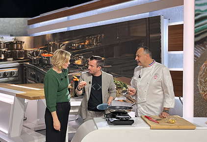 Andouillette Bobosse sur le plateau de Télématin