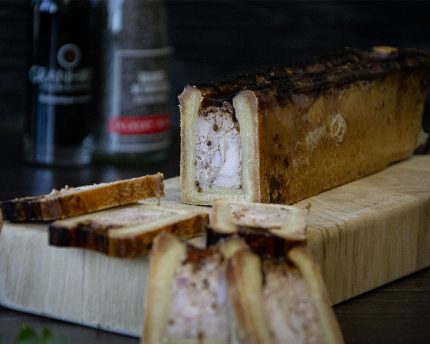 Mini pâté-croûte poulet moutarde